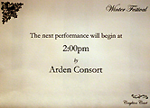 The Arden Consort at Coughton Court