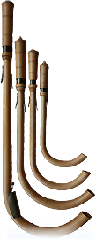 Four crumhorns - The Arden Consort